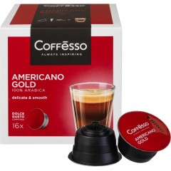 Кофе в капсулах Coffesso Americano Gold Dolce Gusto 16 шт/уп (DG) - фото 2
