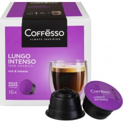 Кофе в капсулах Coffesso Lungo Intenso dolche gusto 16 шт/уп Кофе в капсулах Coffesso Lungo Intenso dolche gusto 16 шт/уп - фото 2