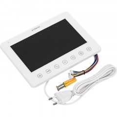 Монитор домофона ACCORDTEC AT-VD751C/M/SD WH аналоговый, белый Монитор домофона ACCORDTEC AT-VD751C/M/SD WH аналоговый, белый - фото 3