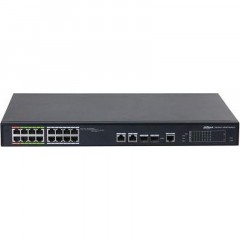 Коммутатор DAHUA DH-LR2218-16ET-240 16 портовый PoE Коммутатор DAHUA DH-LR2218-16ET-240 16 портовый PoE - фото 2