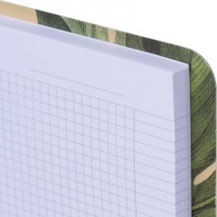 Тетрадь общая, BS, А4, 120л., клетка, кольца, . Flora, черный N4238 Тетрадь общая, BS, А4, 120л., клетка, кольца, . Flora, черный N4238 - фото 3