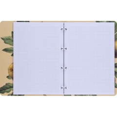 Тетрадь общая, BS, А4, 120л., клетка, кольца, . Flora, черный N4238 Тетрадь общая, BS, А4, 120л., клетка, кольца, . Flora, черный N4238 - фото 6