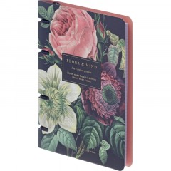 Тетрадь общая, BS, А5, 120л., клетка, кольца, Flora, букет N4757 Тетрадь общая, BS, А5, 120л., клетка, кольца, Flora, букет N4757 - фото 2
