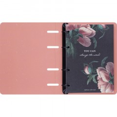 Тетрадь общая, BS, А5, 120л., клетка, кольца, Flora, букет N4757 Тетрадь общая, BS, А5, 120л., клетка, кольца, Flora, букет N4757 - фото 5