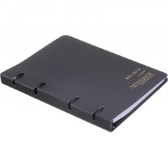 Тетрадь общая, BS, А5, 120л., клетка, кольца, Believe, черный N4761 - фото 4