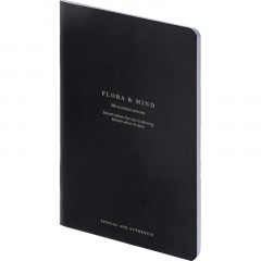 Тетрадь общая, BS, 150х210мм, 48л., клетка, скрепка. Flora, черный N4138 Тетрадь общая, BS, 150х210мм, 48л., клетка, скрепка. Flora, черный N4138 - фото 2
