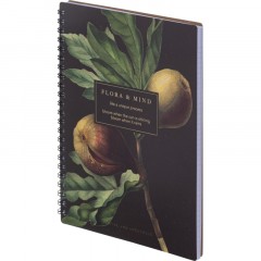 Тетрадь общая, BS, А5, 80л., клетка, спираль. Flora, инжир N4184 Тетрадь общая, BS, А5, 80л., клетка, спираль. Flora, инжир N4184 - фото 3