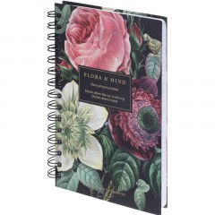 Тетрадь общая, BS, А5, 120л., клетка, твердый, спираль. Flora, букет N4203 Тетрадь общая, BS, А5, 120л., клетка, твердый, спираль. Flora, букет N4203 - фото 2