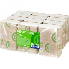 Полотенца бумажные д/дисп. FOCUS Eco Z-сл 1сл 24х21,5см 250л/12пач/уп Полотенца бумажные д/дисп. FOCUS Eco Z-сл 1сл 24х21,5см 250л/12пач/уп - фото 4