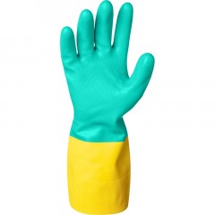 Перчатки защитные неопрен/латекс Lakeland Neolasol ECR27F цв.желт/син р.10 Перчатки защитные неопрен/латекс Lakeland Neolasol ECR27F цв.желт/син р.10 - фото 5