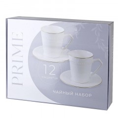 Набор чайный 12пр. Prime (6 персон) v=340мл (подарочная уп.), 0380059 Набор чайный 12пр. Prime (6 персон) v=340мл (подарочная уп.), 0380059 - фото 5