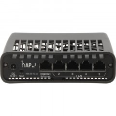Маршрутизатор MikroTik hAP ax2 C52iG-5HaxD2HaxD-TC 5RJ45x1Gbit 1 POE Маршрутизатор MikroTik hAP ax2 C52iG-5HaxD2HaxD-TC 5RJ45x1Gbit 1 POE - фото 3