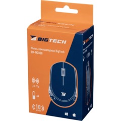 Мышь компьютерная Bigtech BM-M280B черный - фото 11