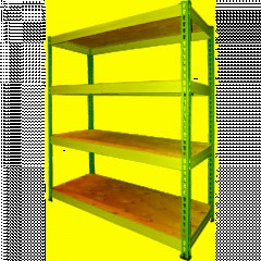 Стеллаж металлический SK6_MZ_МКФ15614-2.5   груз. 4 полки 1525х610х2500
