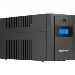 ИБП Ippon Back Basic 1200 LCD Euro 600Вт 1200ВА черный(1687965) - фото 2