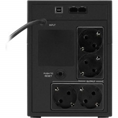 ИБП Ippon Back Basic 1200 LCD Euro 600Вт 1200ВА черный(1687965) - фото 3