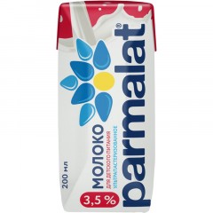 Молоко Parmalat ультрапастеризованное 3,5% 0,2л Молоко Parmalat ультрапастеризованное 3,5% 0,2л - фото 3