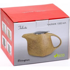 Чайник заварочный ФЕЛИЧИТА,  1000мл с фильтром, КРОШКА, цв упак, 109-06013 - фото 5