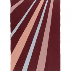 Плед из хлопка с рисунком Tulip field из коллекции Terra, 130х180 см Плед из хлопка с рисунком Tulip field из коллекции Terra, 130х180 см - фото 3