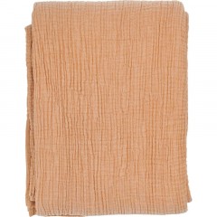 Покрывало двухстороннее,многослойный муслин Essential, 230x250 см Цвет Охры Покрывало двухстороннее,многослойный муслин Essential, 230x250 см Цвет Охры - фото 3