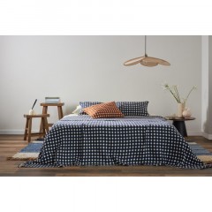 Наволочка Чехол на подушку,хлопок Polka dots темн-синего цв Essential,40x60 Наволочка Чехол на подушку,хлопок Polka dots темн-синего цв Essential,40x60 - фото 5