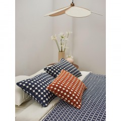 Наволочка Чехол на подушку,хлопок Polka dots темн-синего цв Essential,40x60 Наволочка Чехол на подушку,хлопок Polka dots темн-синего цв Essential,40x60 - фото 7