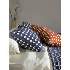 Наволочка Чехол на подушку,хлопок Polka dots темн-синего цв Essential,40x60 Наволочка Чехол на подушку,хлопок Polka dots темн-синего цв Essential,40x60 - фото 8