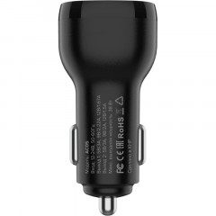 Зарядное устройство автомобильное PERO AC05 USB-A QC3.0/USB-C PD/38W/черное Зарядное устройство автомобильное PERO AC05 USB-A QC3.0/USB-C PD/38W/черное - фото 4