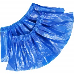 Бахилы п/э Elegreen Особопр. (с2.р)дв,син,ГППНД2-8/18/2р-С-С 6г,50пар/уп - фото 5