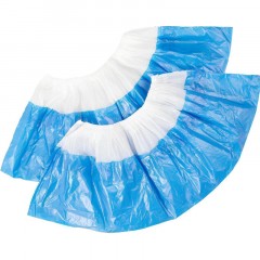 Бахилы п/э Elegreen Экстра с дв.п.,б-син,ГППНД-8/8/1р-Б-С/500,3г,500пар/уп - фото 5