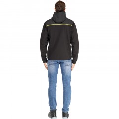 Куртка муж демисез. софтшел HORTEN2 черн/жел р.3XL(арт.HORT2NJ3X) Куртка муж демисез. софтшел HORTEN2 черн/жел р.3XL(арт.HORT2NJ3X) - фото 4
