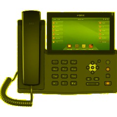 IP-телефон Fanvil X7 2xE 10/100/1000, 20 SIP Lines, WIFI, POE + Gigabit - фото 2