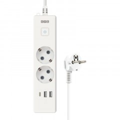 Удлинитель Power Cube, 2р/1.9м выкл.,3USB, 3.5кВт,16А,3x1,0 белый(PC-4-2M) Удлинитель Power Cube, 2р/1.9м выкл.,3USB, 3.5кВт,16А,3x1,0 белый(PC-4-2M) - фото 5