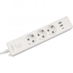 Удлинитель Power Cube, 3р/1.9м выкл.,3USB, 3.5кВт, 16А,3x1,0 белый(PC-5-2M) Удлинитель Power Cube, 3р/1.9м выкл.,3USB, 3.5кВт, 16А,3x1,0 белый(PC-5-2M) - фото 4