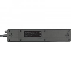 Удлинитель Power Cube, 3р/1.9м выкл.,3USB, 3.5кВт,16А,3x1,0 черн(PC-6B-2M) - фото 3