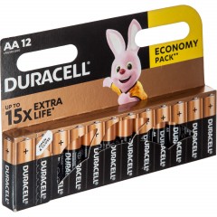 Батарейка DURACELL BASIC АА/LR6-12BL Батарейка DURACELL BASIC АА/LR6-12BL - фото 2