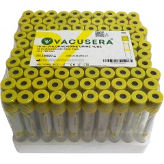 Вакуумные пробирки д/мочи Vacusera с хлоргексидином, 10мл, 16x100,100 шт/уп - фото 2
