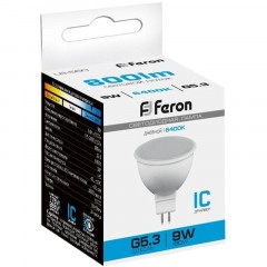 Лампа светодиодная Feron LB-560 MR16 G5.3 9W 175-265V 6400K(25841) Лампа светодиодная Feron LB-560 MR16 G5.3 9W 175-265V 6400K(25841) - фото 3