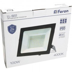 Прожектор светодиодный Feron LL-922 IP65 100W 4000K(48108) - фото 7