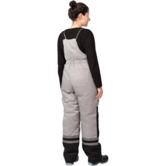 Костюм рабочий зимний жен з03-КПК сер/черн  64-66/158-164 - фото 13