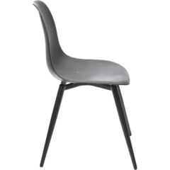 Стул EAMES PLAST HN BLACK (BOX-4) (KM) RU K02 черный/черный - фото 2