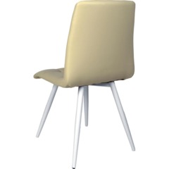 Стул MERI HN WHITE (BOX-4) RU ECO-07 бежевый/бел - фото 4