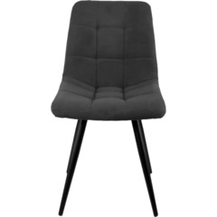 Стул FORM HN BLACK (BOX-4) RU SORO-95 темно-серый/ черный - фото 2