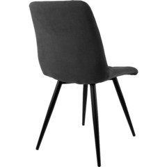 Стул FORM HN BLACK (BOX-4) RU SORO-95 темно-серый/ черный - фото 5