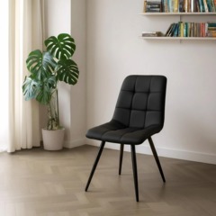Стул FORM HN BLACK (BOX-4) RU ECO-30 черн/черн - фото 9