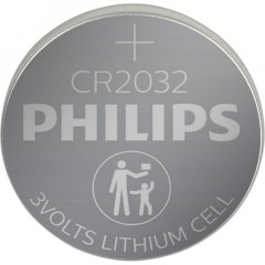 Батарейка Philips CR2032-2BL/CR2032P2/51 литиевые 2шт/уп Батарейка Philips CR2032-2BL/CR2032P2/51 литиевые 2шт/уп - фото 2