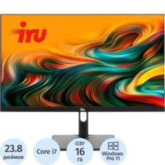 Моноблок IRU 23ID (1994784)23.8/FHD/i7-1255U/16Gb/SSD512Gb/CR/W11Pro