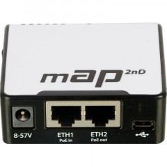 Точка доступа wi-fi MikroTik mAP (RBMAP2ND) AR9531 650MHz, 64MB, 2xLAN - фото 2