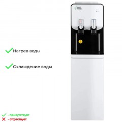 Кулер Ecotronic M40-LF white-black, напольный Кулер Ecotronic M40-LF white-black, напольный - фото 11