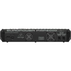 Микшер-усилитель Behringer PMP6000, 12 моновх., 4 стереовх, 2 х 600Вт/ 4Ом - фото 4